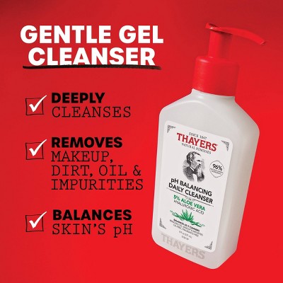 Thayers Natural Remedies pH Balancing Gentle Face Wash with Aloe Vera 8 fl oz - Imperfect Container