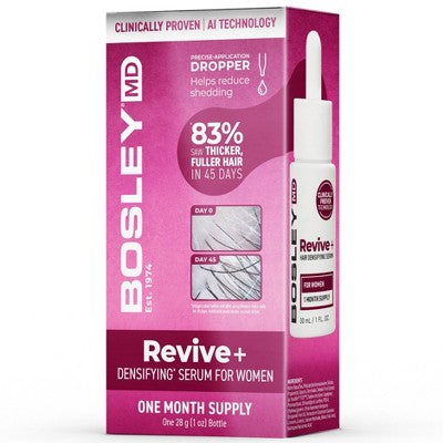 BosleyMD Revive + Densifying Hair Regrowth Serum for Women 1 fl oz - Missing Box