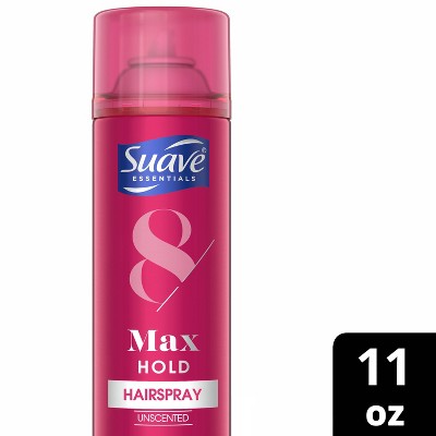 Suave Max Hold Unscented Hairspray 11oz - New