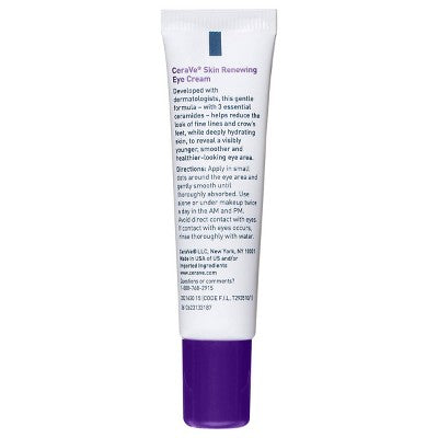 CeraVe Skin Renewing Peptide Eye Cream 0.5 fl oz - Missing Box