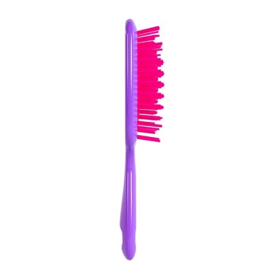 UNbrush Detangler Hair Brush Neon Purple - New