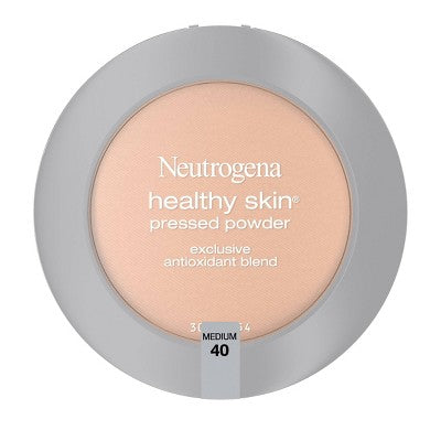 Neutrogena Healthy Skin Pressed Makeup Powder Compact 40 Medium 0.34oz - Imperfect Container