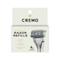 Cremo Barber Grade Razor Refills 4ct - Imperfect Box