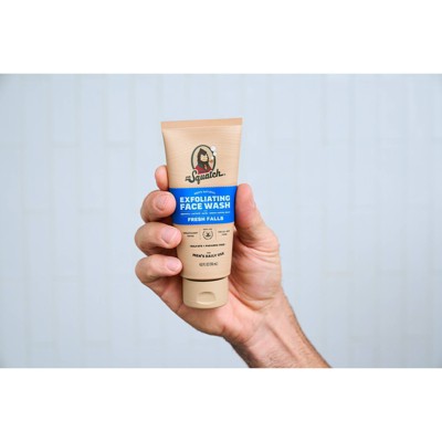 DR. SQUATCH Men's Natural  Face Wash Fresh Falls 4oz - New