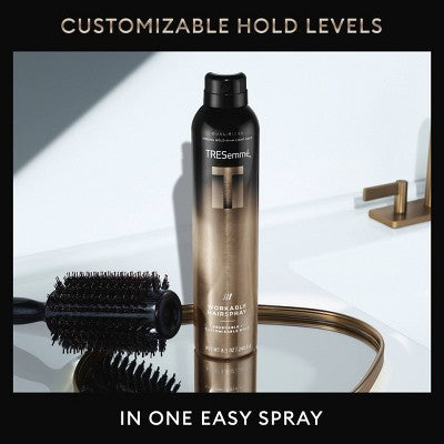 Tresemme A-List Collection Workable Hairspray, Golden Vanilla & Sandalwood Scent 8.5oz - Imperfect Container
