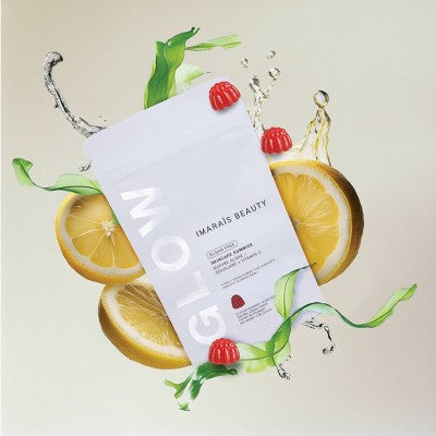 Imarais Beauty Glow Skincare Gummies Vegan and Sugar-Free 30ct - Imperfect Container