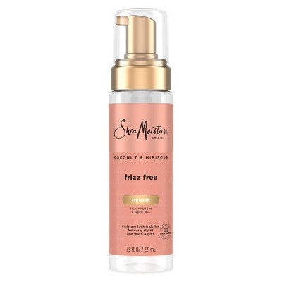 SheaMoisture Coconut and Hibiscus Frizz-Free Curl Mousse 7.5 fl oz - Missing Lid
