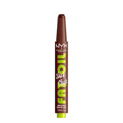 NYX Professional Makeup Fat Oil Slick Click Tinted Lip Balm Trending Topic 0.07oz - New