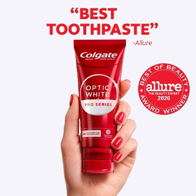 Colgate Optic White Pro Series Express White Teeth Whitening Toothpaste with 5% Hydrogen Peroxide 3oz/2pk - Imperfect Box
