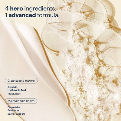 Remedy Skin Gentle & Hydrating Cream-to-Foam Cleanser 12 fl oz - Imperfect Container