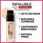 L'Oreal Paris Infallible 32HR Fresh Wear Foundation SPF 25 430 Ivory Buff 1 fl oz - New