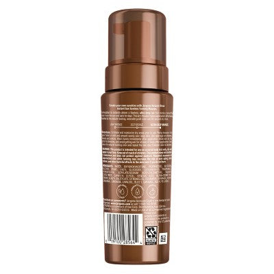Jergens Glow Instant Moisturizing Self Tanner Tanning Foam Ultra Deep 6 fl oz - New