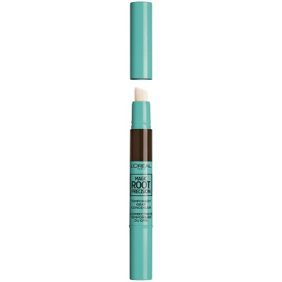 L'Oreal Paris Magic Root Precision Temporary Gray Concealer Dark Brown 0.05 fl oz - Imperfect Box