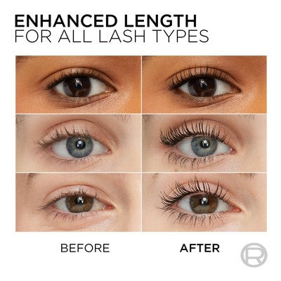 L'Oreal Paris Telescopic Original Lengthening Mascara 935 Carbon Black 0.27 fl oz - Imperfect Box