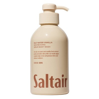 Saltair Serum Body Wash - Salt Water Vanilla 17 fl oz - Imperfect Container
