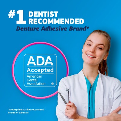 Fixodent Complete Original Denture Adhesive Cream 2.4oz/2pk - Imperfect Box