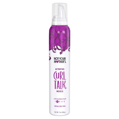 Not Your Mother's Curl Talk Curl Activating Mousse 7oz - Imperfect Container