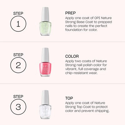 OPI Nature Strong Nail Polish Mindfull of Glitter 0.5 fl oz - New