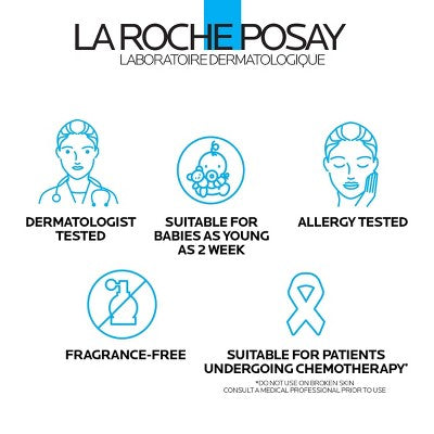 La Roche Posay Lipikar AP+ Face Wash 13.52 fl oz - Imperfect Container