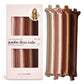 Kitsch Satin Jumbo Flexi Rods Hair Rollers Rosewood 4pk - Imperfect Box