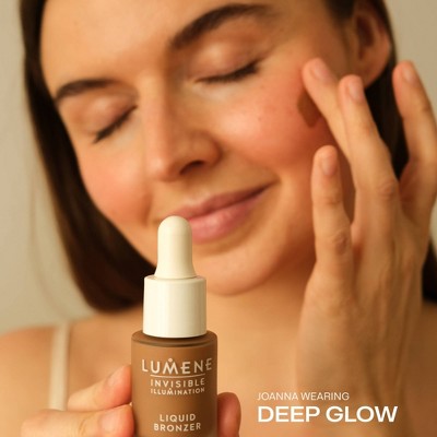 Lumene Invisible Illumination Liquid Bronzer Deep Glow 0.5 fl oz - New