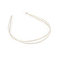 The Hair Edit Carved Chaplet Headband - New
