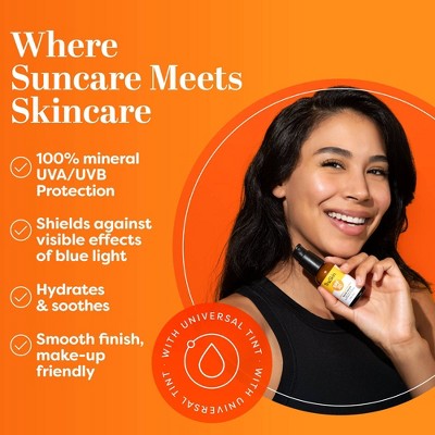 TruSkin Mineral Sunscreen Facial Serum with Vitamin C SPF 30 1 fl oz - New