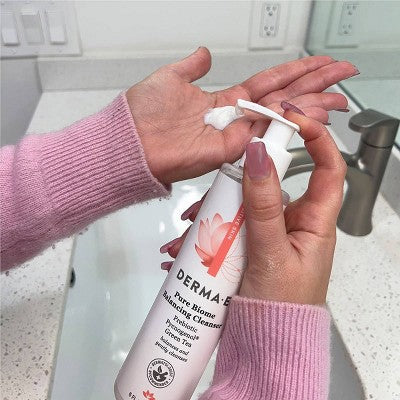 derma e Pure Biome Face Cleanser 6 fl oz - New