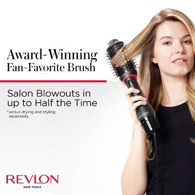 Revlon One-Step Volumizer PLUS Hair Dryer and Hot Air Brush  Black - Imperfect Box