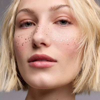 Fazit Gold Glitter Freckle Makeup Patches - New