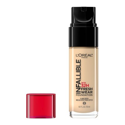 L'Oreal Paris Infallible 32HR Fresh Wear Foundation SPF 25 420 True Beige 1 fl oz - New