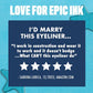 NYX Professional Makeup Epic Wear Glitz Waterproof Metallic Liquid Eyeliner Shimmer Stitch 0.03fl oz - Imperfect Box