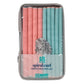 Conair Heatless Spiral Curl Rollers Coral & Teal 18pcs - New