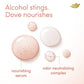 Dove Beauty Alcohol Free & Whole Body Deodorant Spray Peach Glow 4oz - Imperfect Container