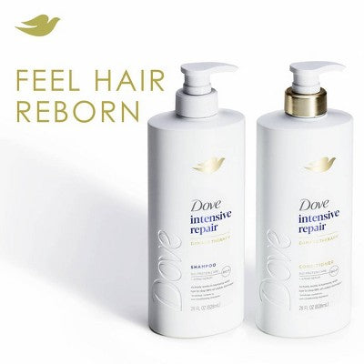 Dove Beauty Intensive Repair Hair Conditioner Pump with Amino Serum & Bio-Protein Care 28 fl oz - New