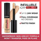 L'Oreal Paris Infallible Full Wear, Full Coverage, Waterproof Concealer 355 Vanilla 0.33 fl oz - New