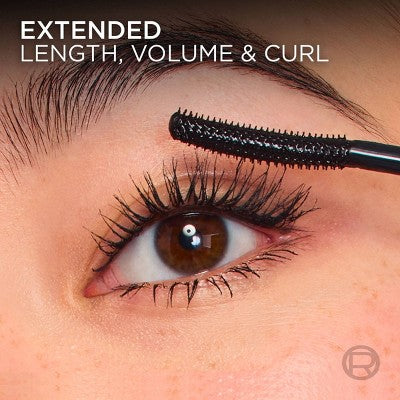 L'Oreal Paris Extensionist Curling & Lengthening Mascara Black Waterproof 997 0.41 fl oz - New