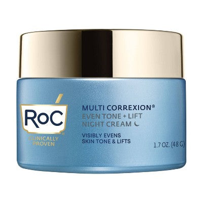 RoC Multi Correxion Even Tone Lift Night Cream 1.7oz - New