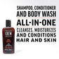 American Crew 3-in-1 Shampoo, Conditioner and Body Wash 15.2 fl oz - Imperfect Container