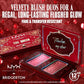 NYX Professional Makeup Bridgerton Royal Blush Buttermelt Blush Palette The Queen - New