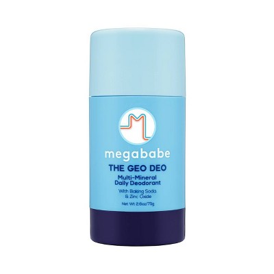 Megababe The Geo Deo Multi-Mineral Daily Solid Deodorant 2.6oz - New