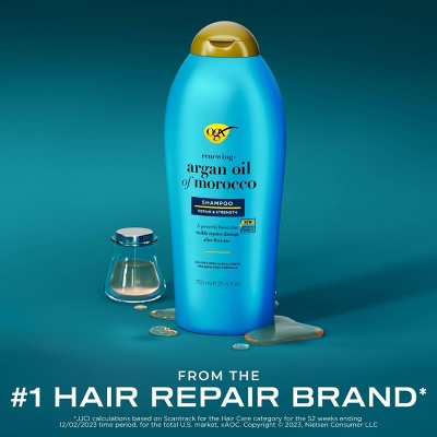 OGX Argan Oil of Morocco Salon Size Shampoo 25.4 fl oz - New