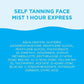 Bondi Sands 1 Hour Express Fragrance Free Self-Tanning Face Mist 2.36 fl oz - Imperfect Box
