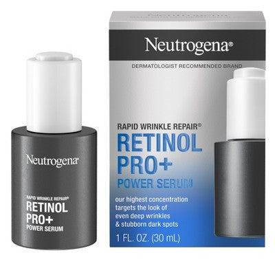 Neutrogena Rapid Wrinkle Repair Retinol Pro+ .5% Power  1 fl oz - Imperfect Box