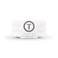 TELETIES Large Hair Ties 3pc Coconut White - Imperfect Box