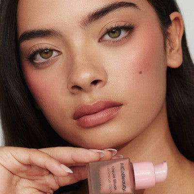 MCoBeauty Liquid Blush Luminous Glow Bella Vita/Dusty Rose 0.5 fl oz - Imperfect Box