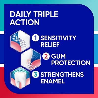 Sensodyne Sensitivity Gum and Enamel Mint Toothpaste 2.3oz//2pk - Imperfect box