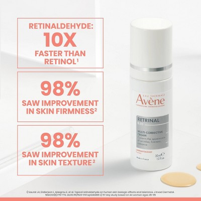 Avene Retrinal 0.05% Multi-Corrective Anti-Aging Cream Powered by Retinaldehyde 1 fl oz - New