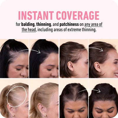 BOLDIFY Root Touch Up Powder with Brush Dark Brown - Missing Box