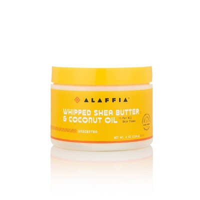 Alaffia Whipped Shea Butter & Coconut Oil Body Lotion  4 fl oz - New